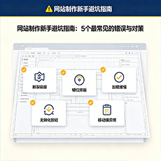 芜湖建站-网站制作新手避坑指南：5个最常见的错误与对策