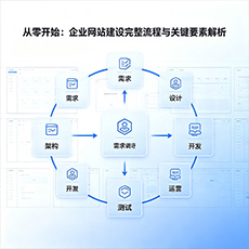 湾沚建站-从零开始：企业网站建设完整流程与关键要素解析